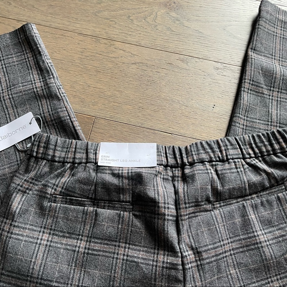 Liz Claiborne pants. Size 12. Ankle plaid dress pants